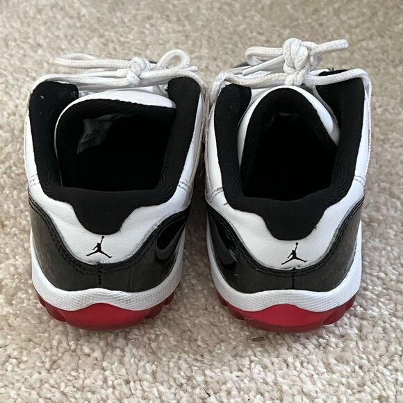 JORDAN 11 RETRO LOW TD “CONCORD-BRED”  7C - Picture 4 of 5